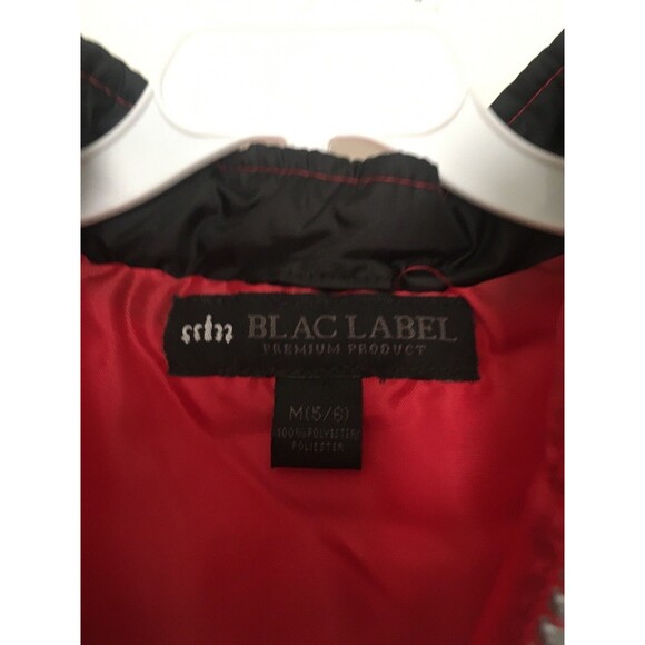 Blac Label Premium Boys 2 Piece Set Full Zip Vest & Shirt Size M 5/6 Multi-Color - Picture 4 of 9